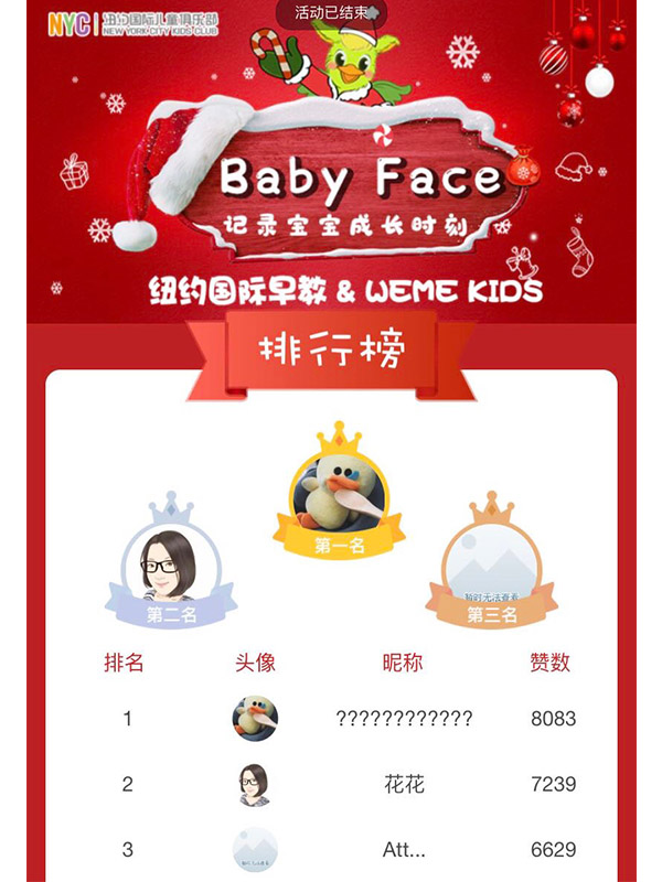 NYC福利丨全城尋找Baby face免費(fèi)拍攝結(jié)果公布